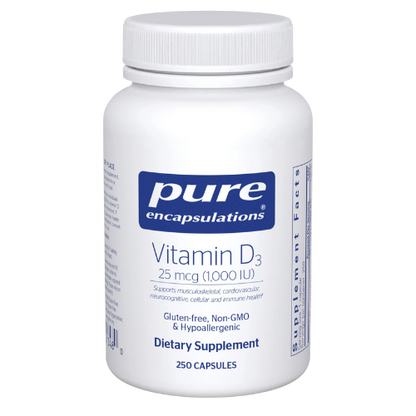 Vitamin D3 25 mcg (1,000 IU)